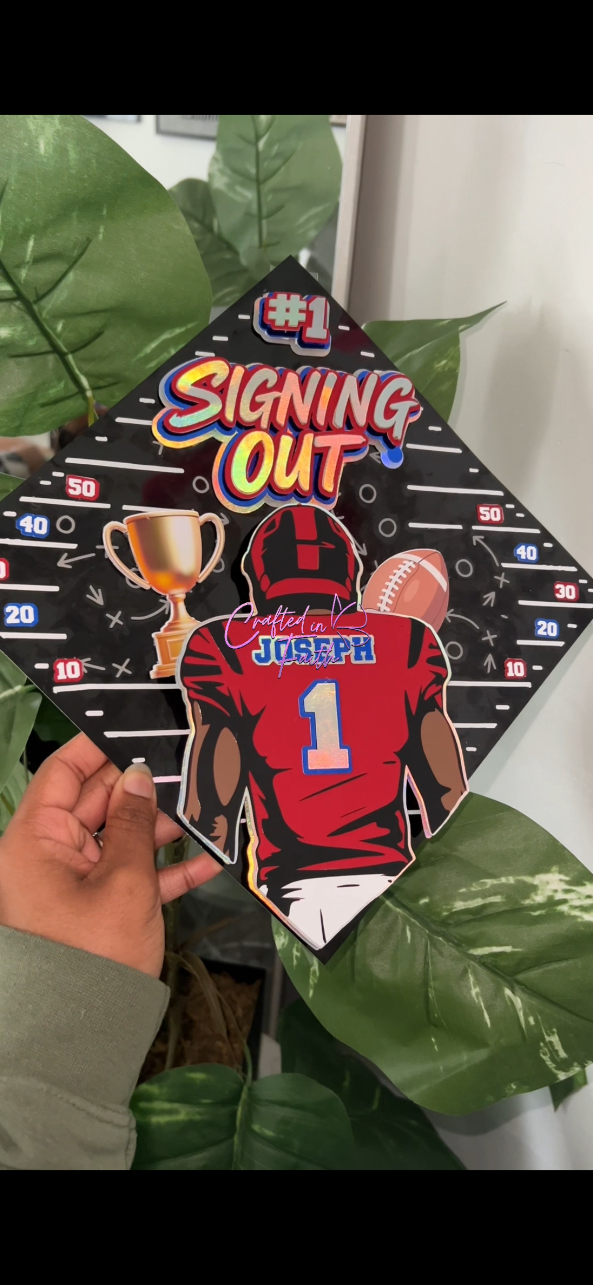 Custom Graduation Cap Topper