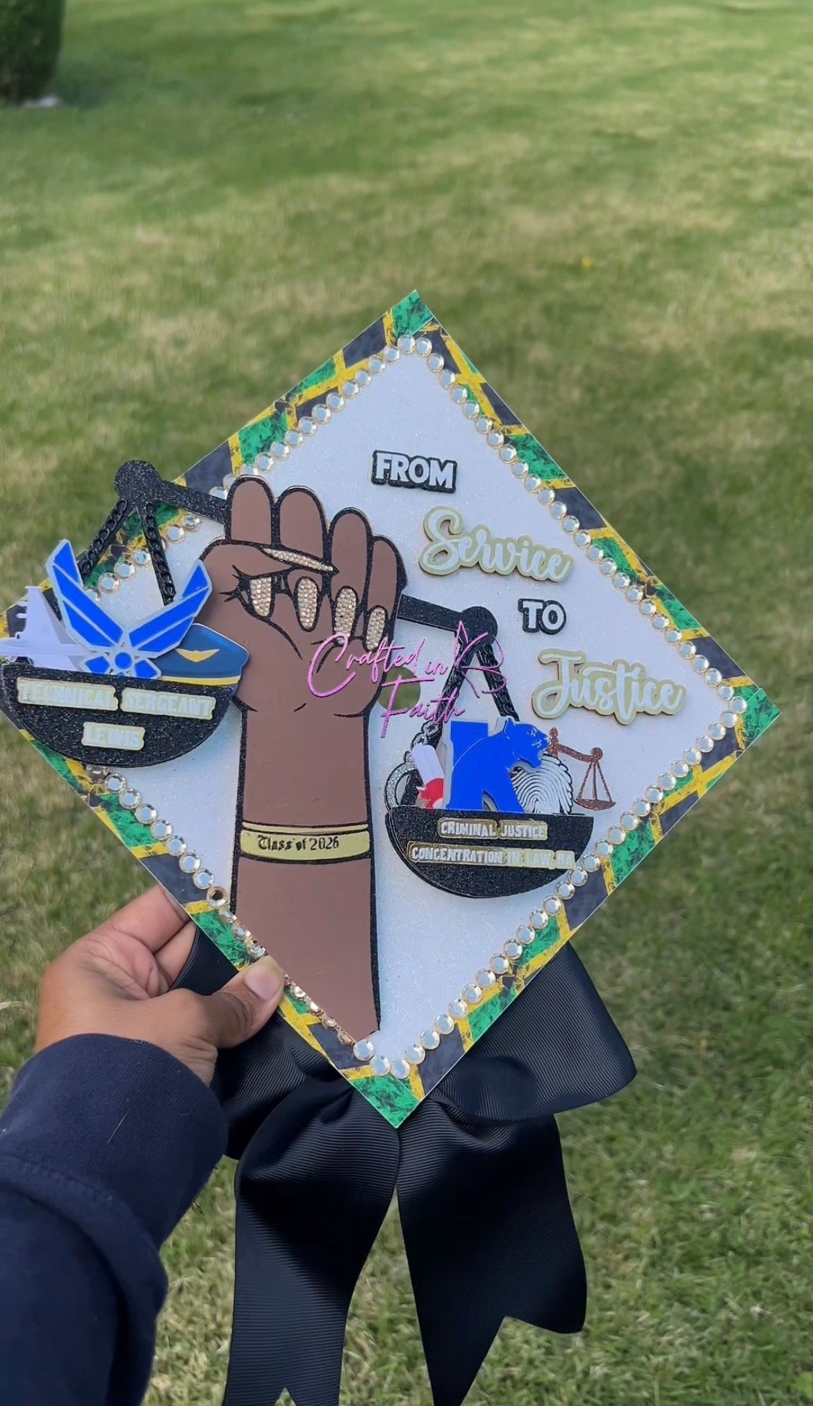 Custom Graduation Cap Topper