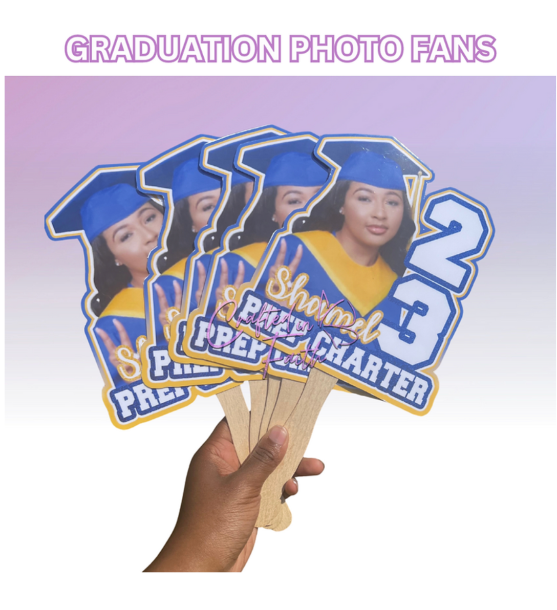 Graduation Photo Fans